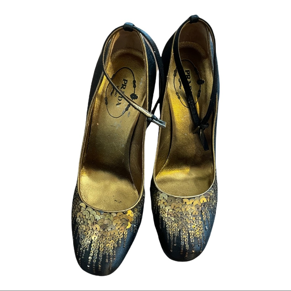 Prada sequin Heels size 39